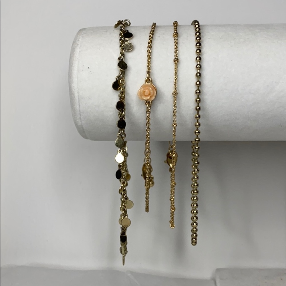 Anklets set of 4
